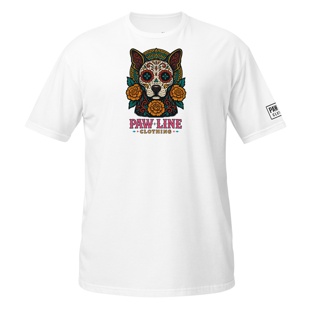Big Skull Dog T-Shirt - Gothic Hunde Design | Paw Line Clothing T-SHIRT