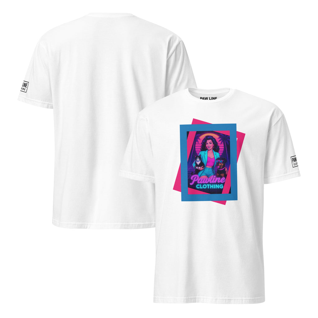 Pawline Miami - Tropisches Unisex T-Shirt im Miami-Vibe | Pawline T-SHIRT