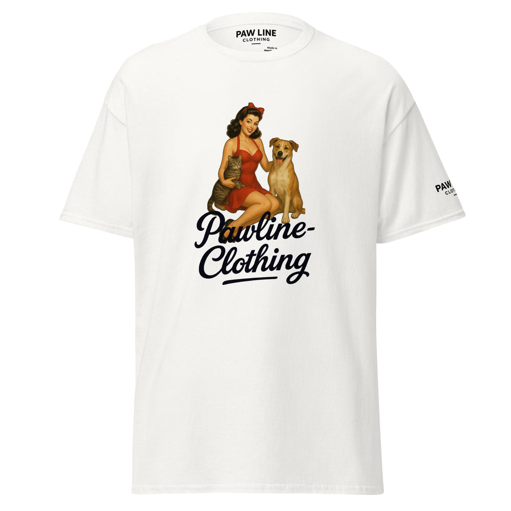 PinUp - Retro Vintage Style Unisex T-Shirt | Pawline T-SHIRT