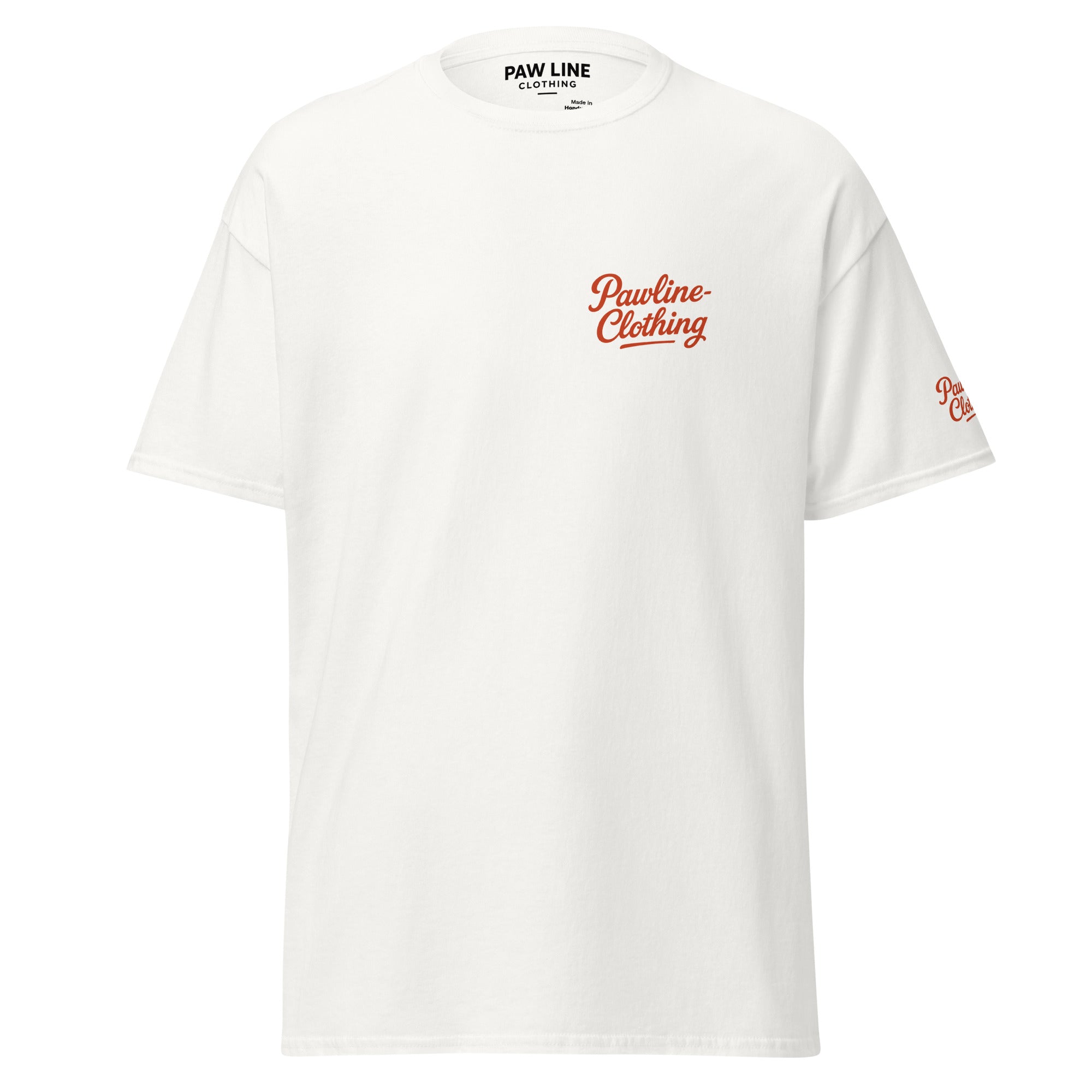 Pawline Classic T-Shirt - Zeitloses Unisex Shirt für Tierliebhaber | Pawline T-SHIRT