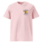 Rosa T-Shirt mit DogDad-Aufdruck auf der Brust