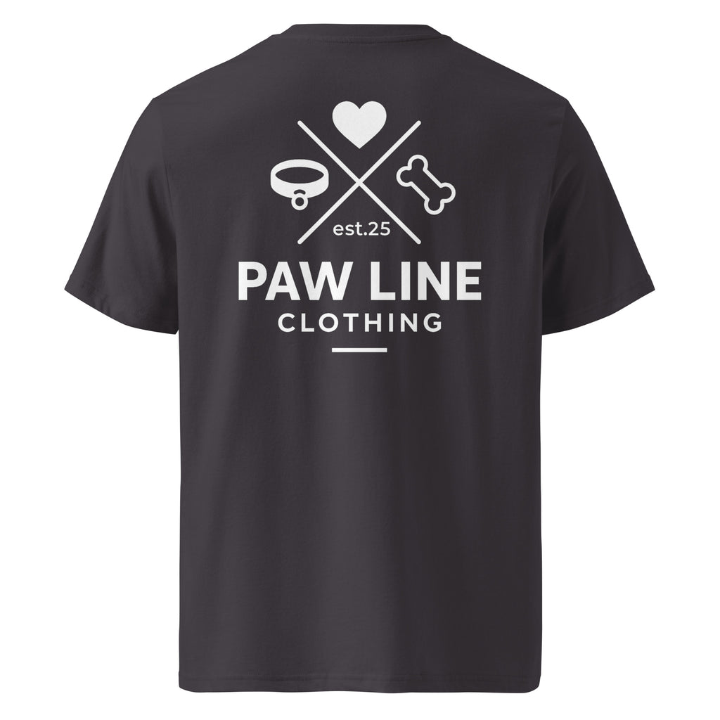 Basic X Dark - Minimalistisches Bio-Baumwoll T-Shirt in dunklen Tönen | Pawline T-SHIRT