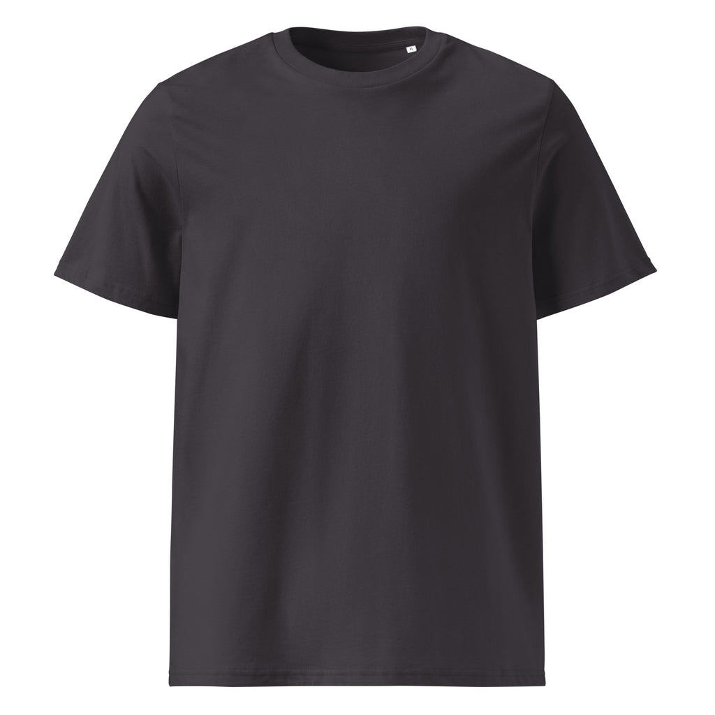 Unisex-T-Shirt anthrazit, einfarbig