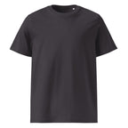 Unisex-T-Shirt anthrazit, einfarbig