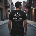 Basic X Dark - Minimalistisches Bio-Baumwoll T-Shirt in dunklen Tönen | Pawline Bio T-Shirt Unisex