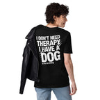 Dog Love Hundeliebhaber T-Shirt Bio Baumwolle Vegan Rückansicht 