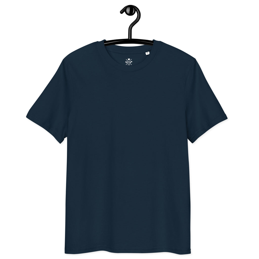 Adopt Bio-T-Shirt, dunkelblau, kleiner Brustprint