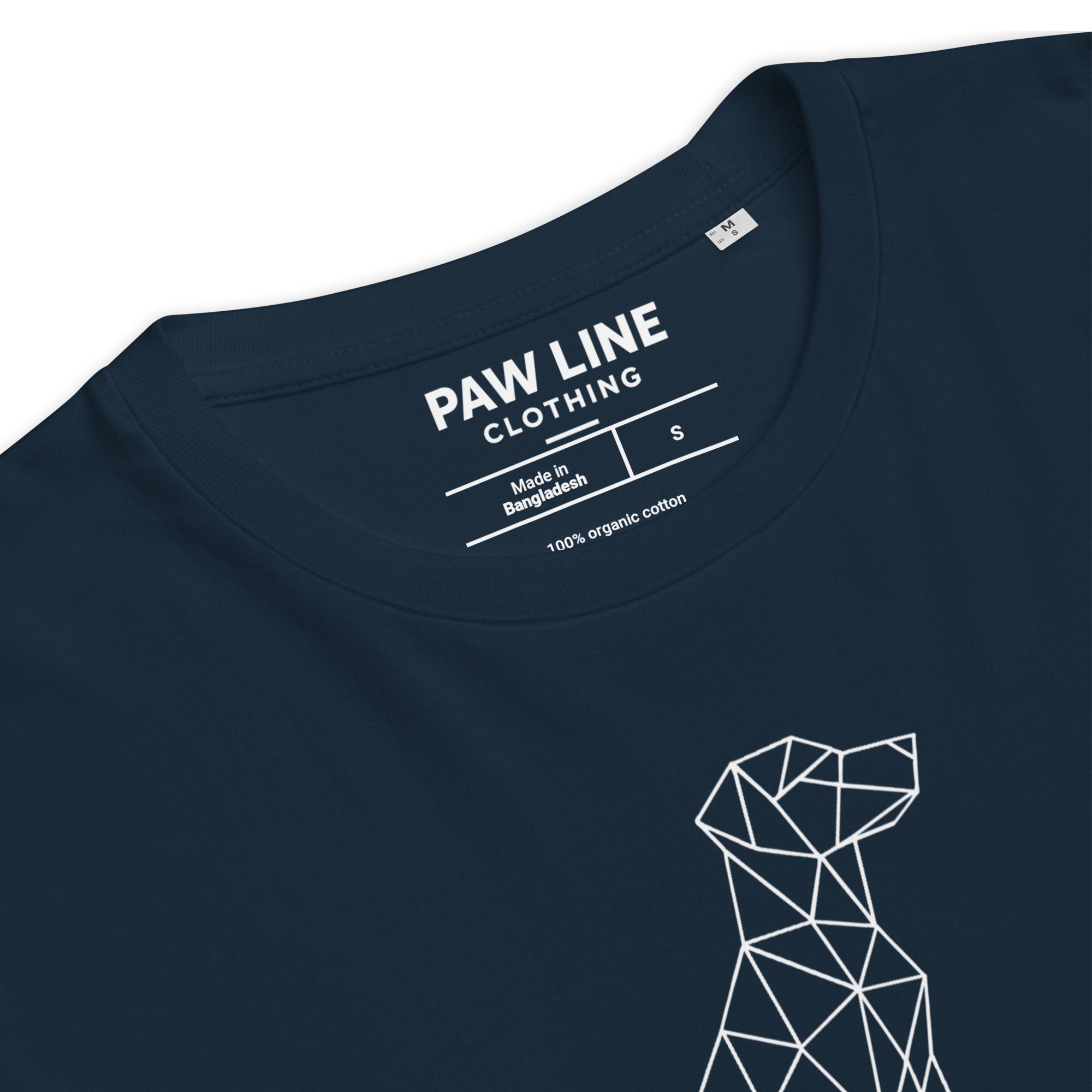 Geometric Front Bio T-Shirt - Hunde-Design | Pawline T-SHIRT