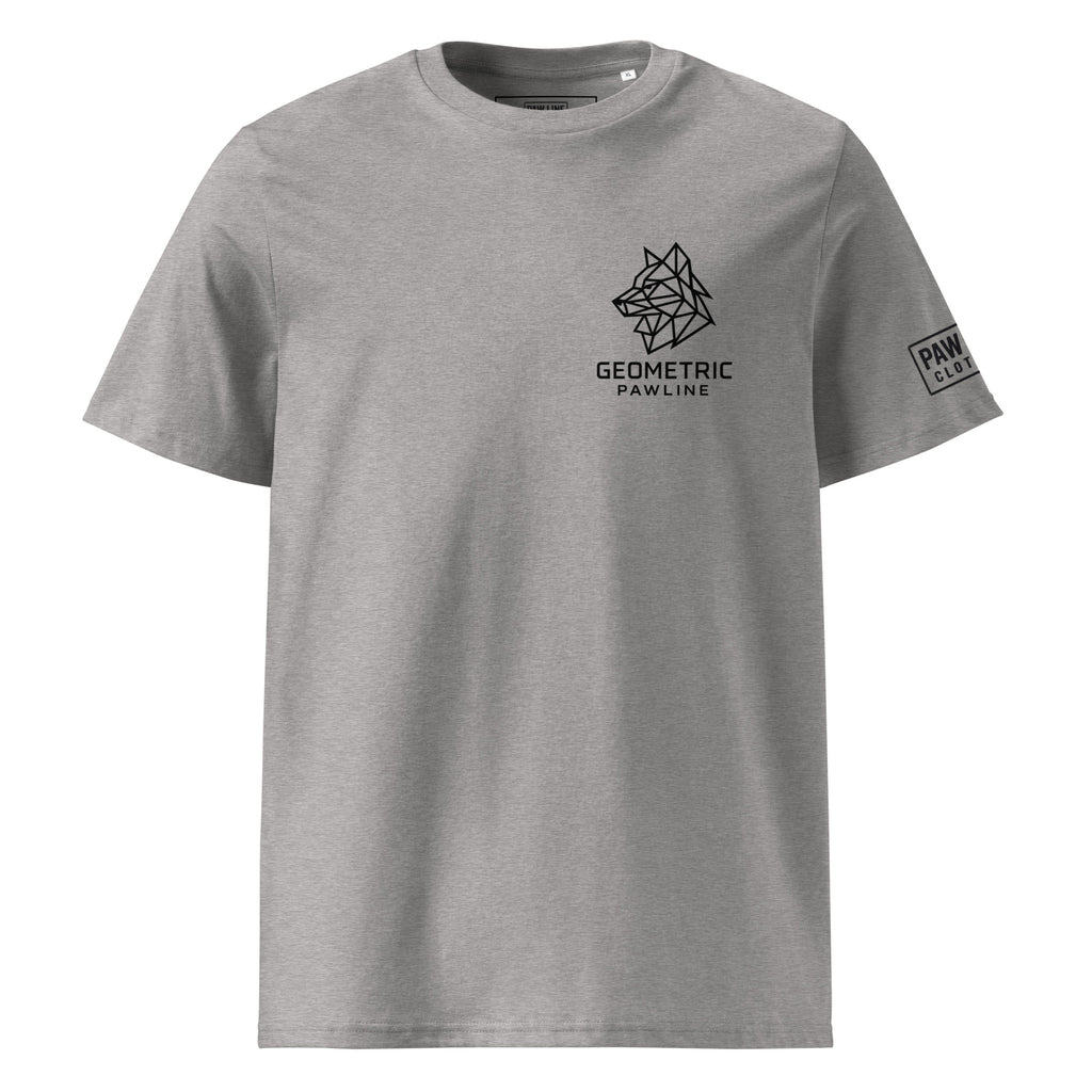 Geo Head Dog T-Shirt - Unisex Bio-Baumwoll-Shirt | Paw Line T-SHIRT