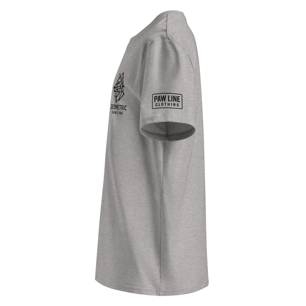 Geo Head Dog T-Shirt - Unisex Bio-Baumwoll-Shirt | Paw Line T-SHIRT