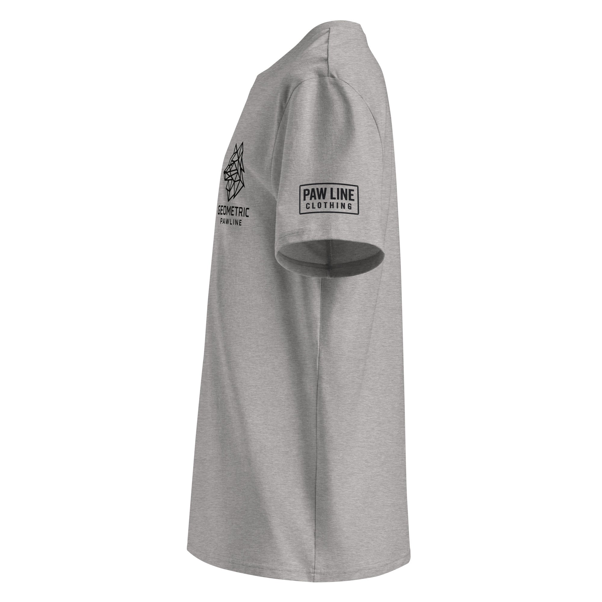 Geo Head Dog T-Shirt - Unisex Bio-Baumwoll-Shirt | Paw Line T-SHIRT