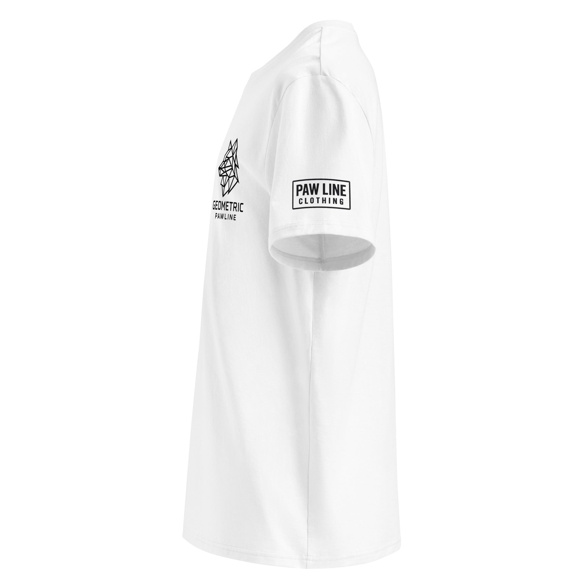 Geo Head Dog T-Shirt - Unisex Bio-Baumwoll-Shirt | Paw Line T-SHIRT