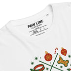 Basic X-Mas Bio-Baumwoll T-Shirt – Minimalistisch Nachhaltig | Paw Line T-SHIRT