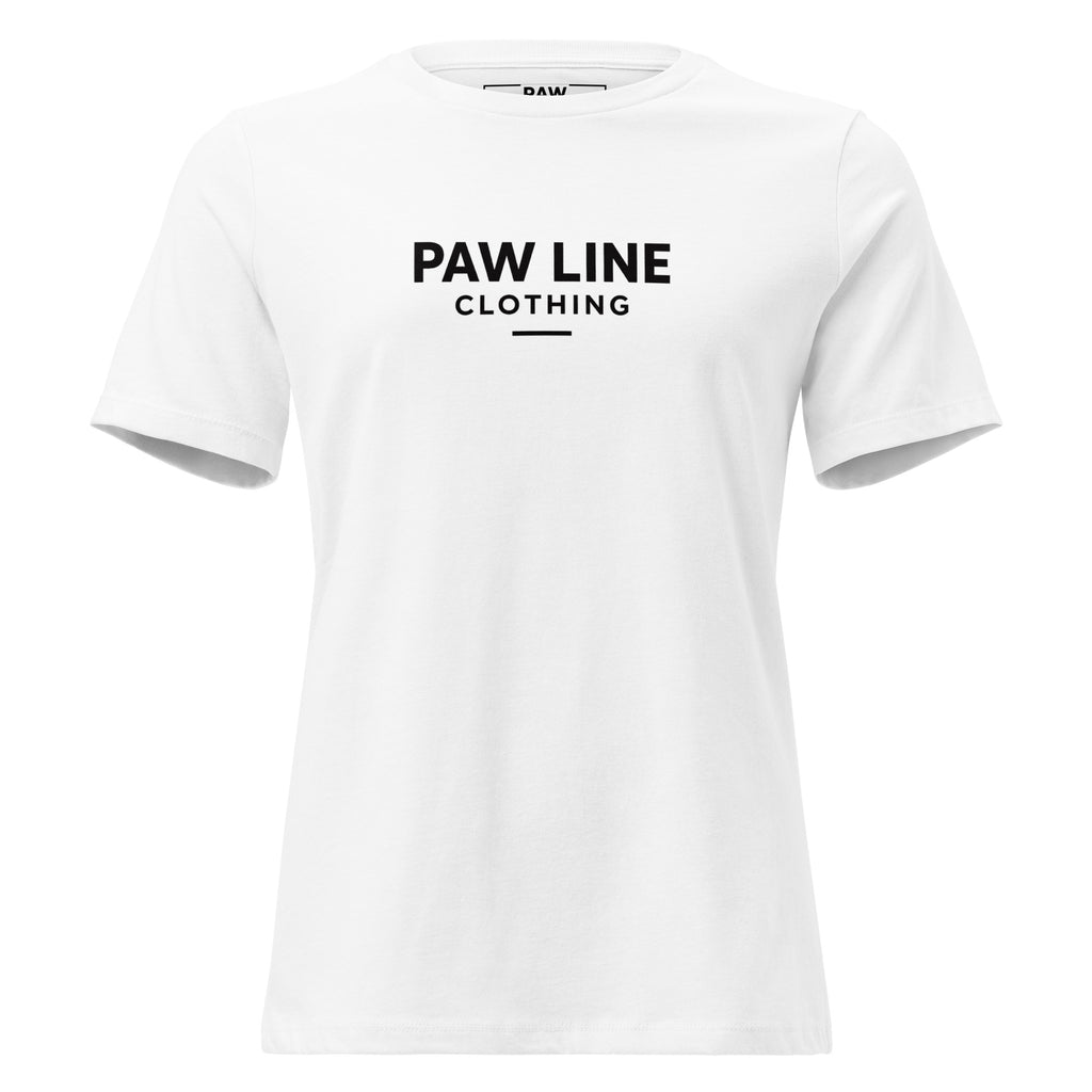 Pawline Damen T-Shirt - Lockeres Frauen Shirt für Tierliebhaber | Pawline T-SHIRT