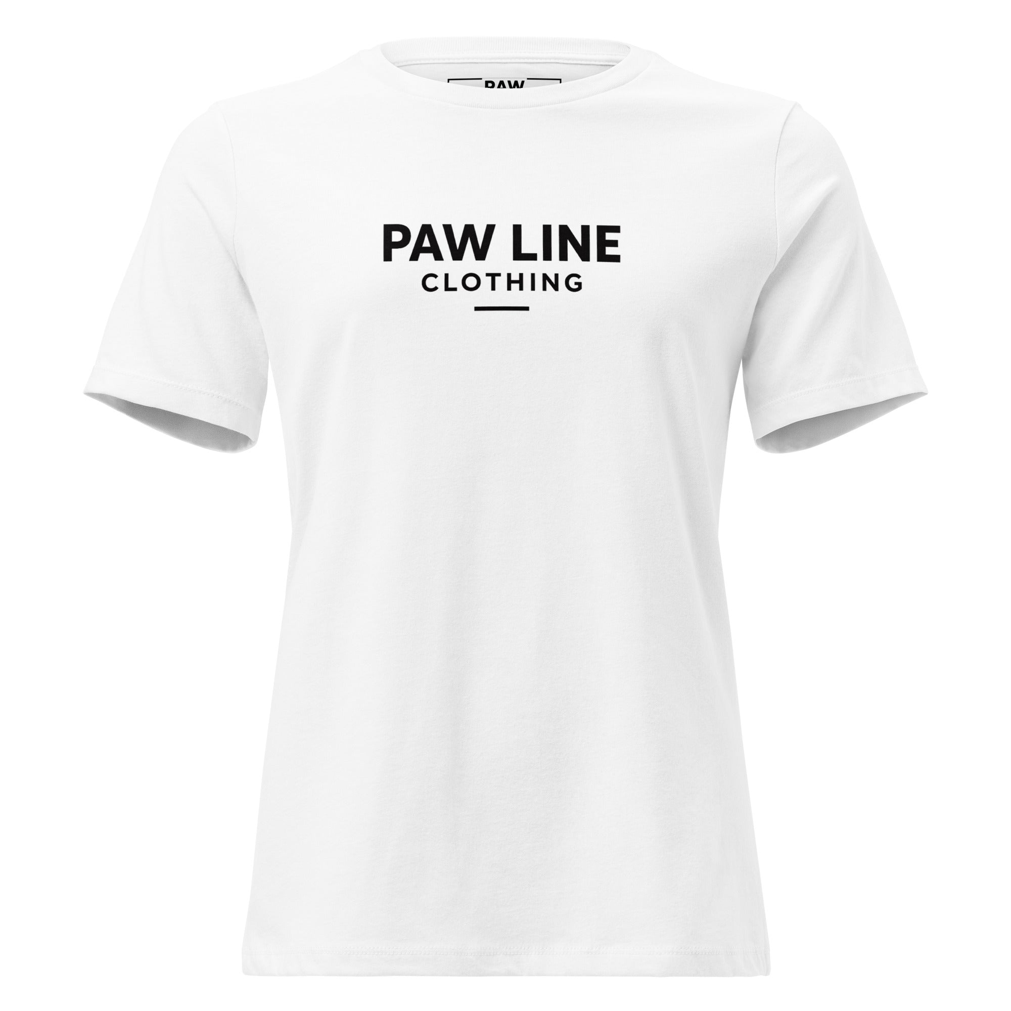 Pawline Damen T-Shirt - Lockeres Frauen Shirt für Tierliebhaber | Pawline T-SHIRT